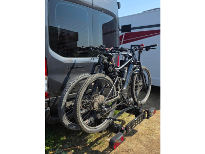 Bagażnik platforma na 2 rowery PROUSER Enduro SD260 BLACK EDITION | wysuwany i składany