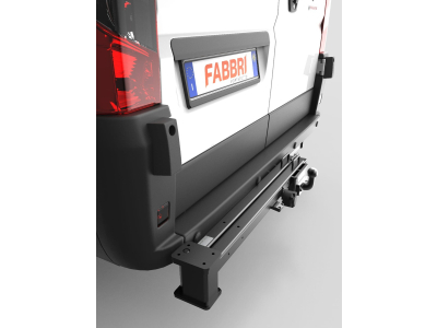 FABBRI Odchylany hak holowniczy pod bagażniki rowerowe do busów, kamperów typu Ducato