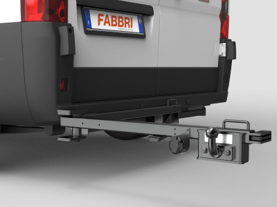 FABBRI Odchylany hak holowniczy pod bagażniki rowerowe do busów, kamperów typu Ducato