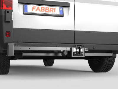 FABBRI Odchylany hak holowniczy pod bagażniki rowerowe do busów, kamperów typu Ducato
