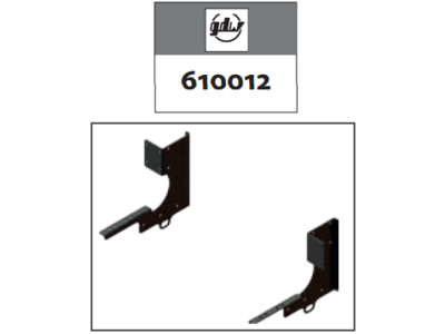 rysunek techniczny belki haka holowniczego westfalia 314052600001