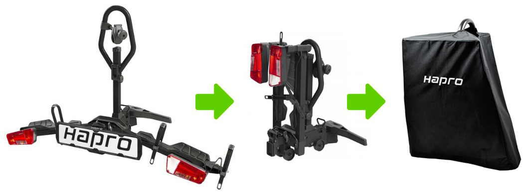pokrowiec na platformę rowerową Hapro XFold I