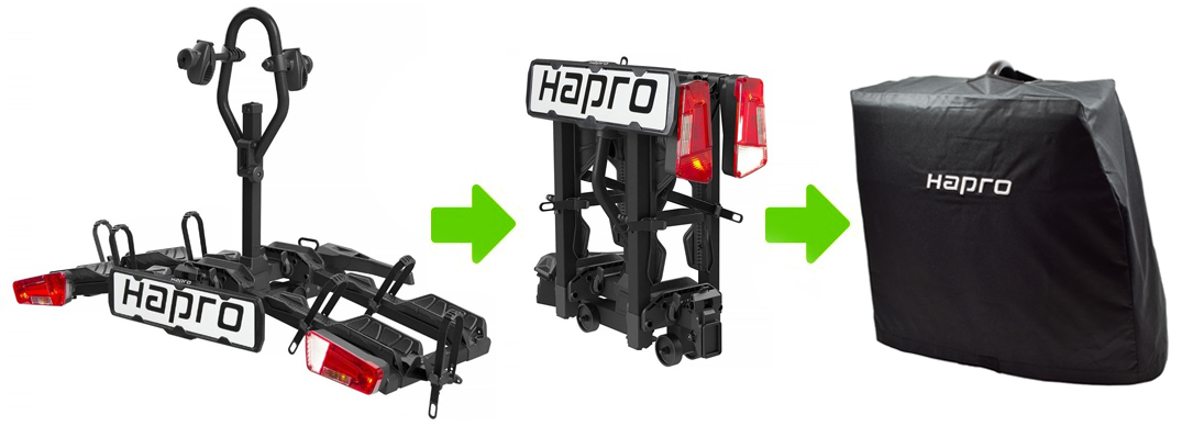 pokrowiec na platformę rowerową Hapro XFold II