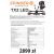 Zalaminowana karta produktowa A4 opis cenowy Spinder TX2 LED