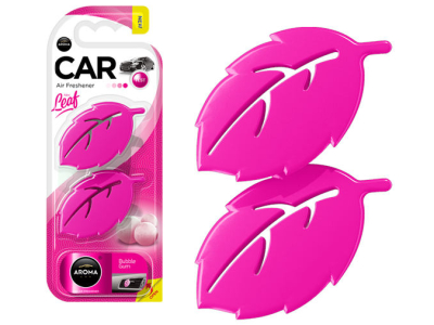 Odświeżacz powietrza AROMA CAR LEAF 3D - BUBBLE GUM