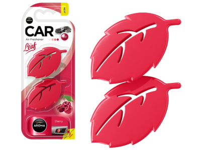 Odświeżacz powietrza AROMA CAR LEAF 3D - CHERRY