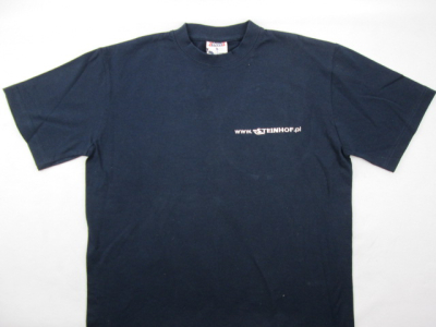Ciemnogranatowy T-shirt Steinhof w rozm. S