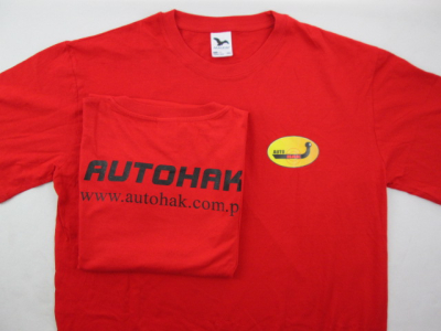 Czerwony T-shirt AUTO-HAK w rozm. 2XL