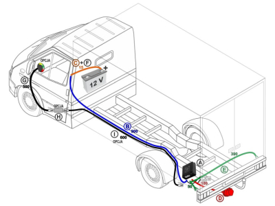 Wiązka haka holowniczego z modułem 13-pin WH3QS-G8-LONG-PWR