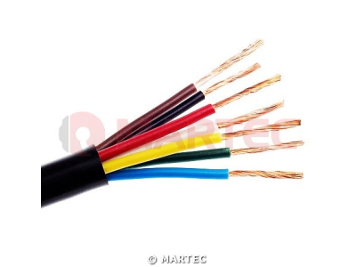 Przewód elektryczny pod przyczepy YLYs 6x0.5 12-24V