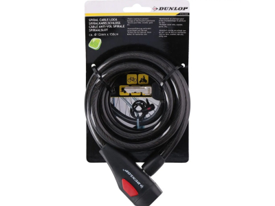 Zapięcie linka spiralna do platformy rowerowej 150 cm