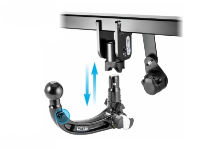 Hak ORIS z kulą wypinaną pionowo AK41 Fix4Bike 053-083