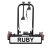 Bagażnik platforma na 2 rowery PROUSER Ruby+