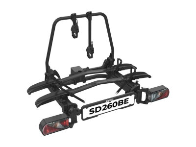 Bagażnik platforma na 2 rowery PROUSER Enduro SD260 BLACK EDITION | wysuwany i składany