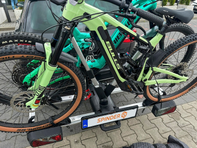 Bagażnik na 2 rowery SPINDER SX2 | składany