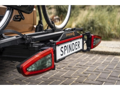 Bagażnik platforma rowerowa na hak SPINDER SC2 LED | przesuwny i składany
