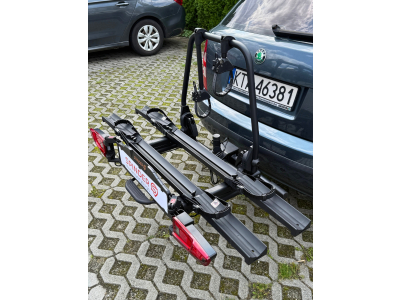 Bagażnik platforma rowerowa na hak SPINDER LX2 LED | lekka i uchylna