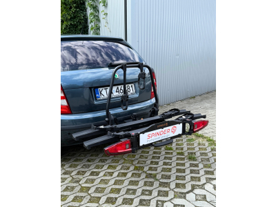 Bagażnik platforma rowerowa na hak SPINDER LX2 LED | lekka i uchylna