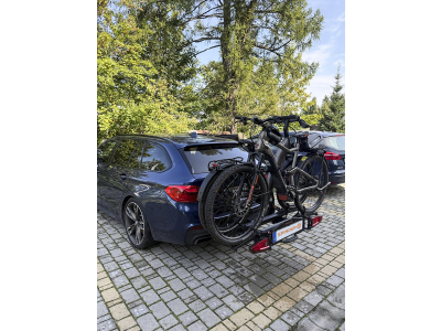 Bagażnik platforma rowerowa na hak SPINDER LX2 LED | lekka i uchylna