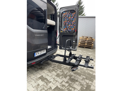 Bagażnik platforma rowerowa na hak SPINDER SL3 LED | przesuwny i składany
