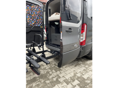 Bagażnik platforma rowerowa na hak SPINDER SL3 LED | przesuwny i składany