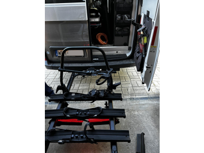 Bagażnik platforma rowerowa na hak SPINDER SL3 LED | przesuwny i składany