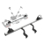 Adapter XB3 na trzeci rower do bagażnika Spinder SX2 i ProUser FG2, FG2 Plus, FG3 Silver